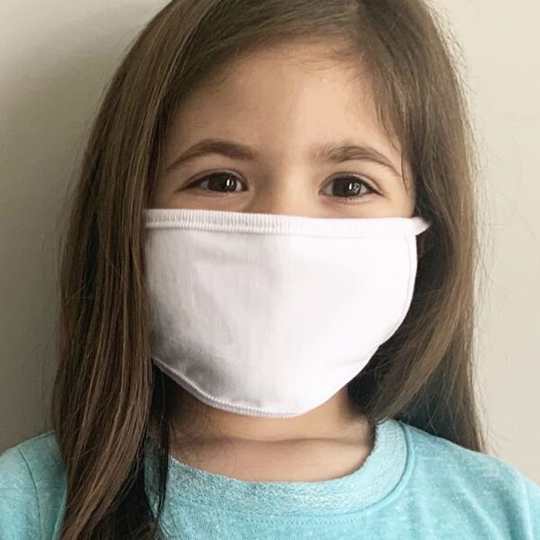 Youth 100% Cotton 2-Ply Face Mask Thumbnail
