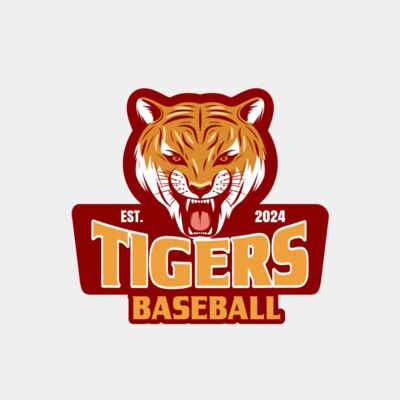 Baseball Tigers Logo 01 Thumbnail