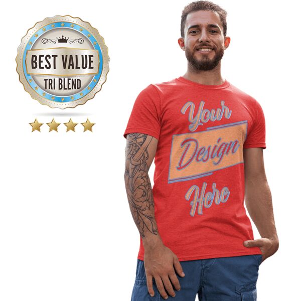 PC330 - Port and Company Unisex Tri Blend T-shirt Thumbnail