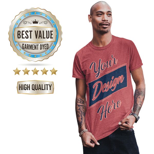 6500M - Best Value Ringspun Garment-Dyed T-Shirt Thumbnail
