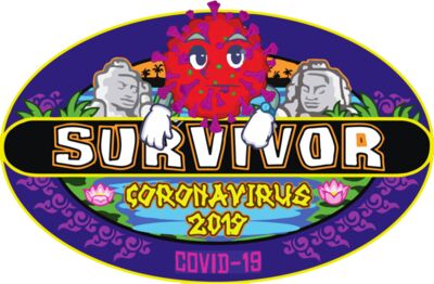 Coronavirus Surviror 2020 COPID 19 Pandemic Tshirt Design