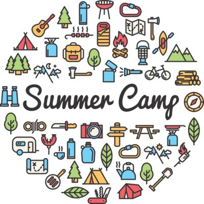 Summer Camp Icons