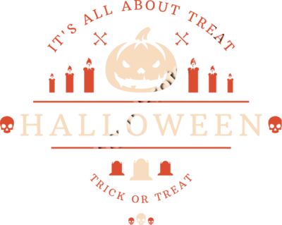 Trick or Treat Pumpkin - Halloween Spooky Holiday T-Shirt Design