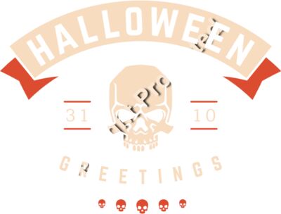 Trick or Treat Skull - Halloween Spooky Holiday T-Shirt Design
