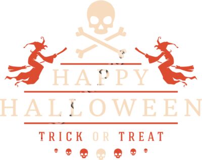 Trick or Treat Witches - Halloween Spooky Holiday T-Shirt Design