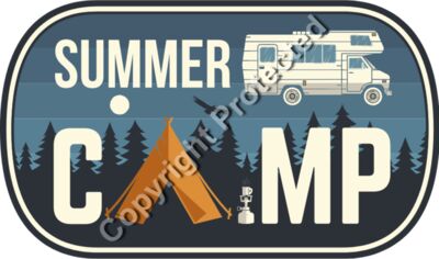 Summer Camp Moonrise T-Shirt - Summer Camp T-Shirt Design