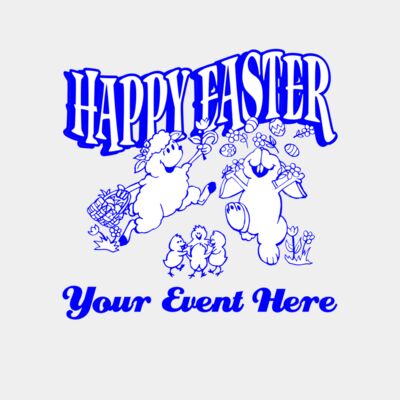 Happy Easter Bunnies and Chicks Thumbnail