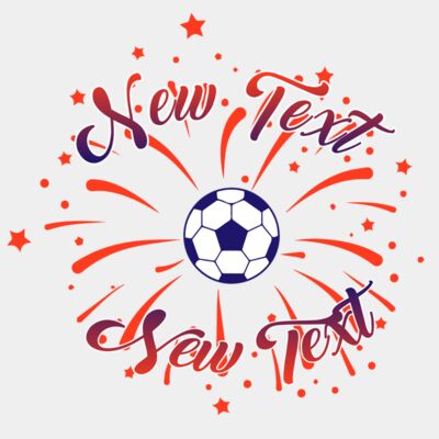 Soccer 4th of July Burst Thumbnail