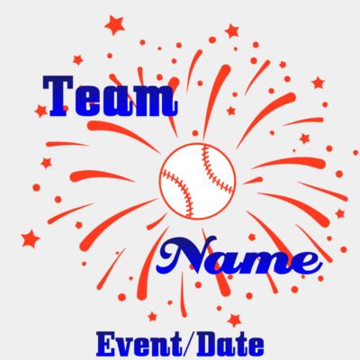 Baseball 4th of July Burst Thumbnail