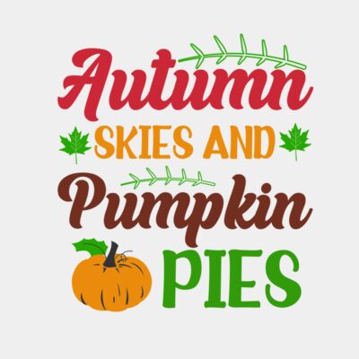 Autumn Skies & Pumpkin Pies Thumbnail