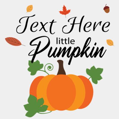 Little Pumpkin Template - Editable Thumbnail