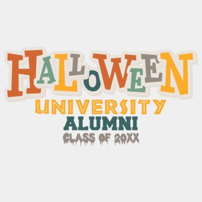 Halloween University Alumni - Editable Thumbnail