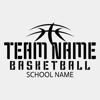 Basketball Stencil Simple  Thumbnail