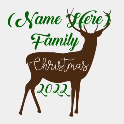 Family Christmas Shirt - Editable Thumbnail