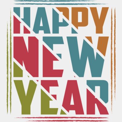 Happy New Year Box Design Thumbnail