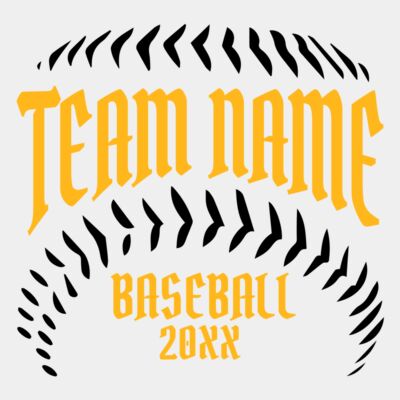 Baseball Laces Design Thumbnail