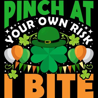 St Patrick's Day I'll Bite Design Thumbnail