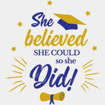 Grad She Believed Thumbnail