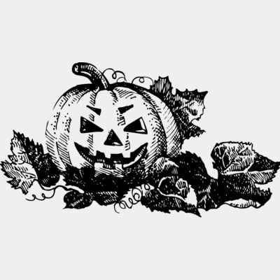 Vintage Jack-O-Lantern Illustration Thumbnail