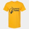 Men's Gold Soft Touch T-Shirt Thumbnail