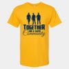 Men's Gold Soft Touch T-Shirt Thumbnail