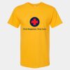 Men's Gold Soft Touch T-Shirt Thumbnail