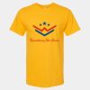 Men's Gold Soft Touch T-Shirt Thumbnail