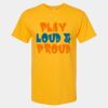 Men's Gold Soft Touch T-Shirt Thumbnail