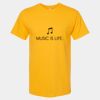 Men's Gold Soft Touch T-Shirt Thumbnail
