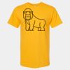 Men's Gold Soft Touch T-Shirt Thumbnail