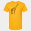 Men's Gold Soft Touch T-Shirt Thumbnail