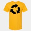 Men's Gold Soft Touch T-Shirt Thumbnail