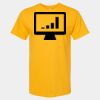 Men's Gold Soft Touch T-Shirt Thumbnail