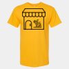 Men's Gold Soft Touch T-Shirt Thumbnail
