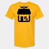 Men's Gold Soft Touch T-Shirt Thumbnail