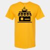 Men's Gold Soft Touch T-Shirt Thumbnail