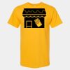 Men's Gold Soft Touch T-Shirt Thumbnail