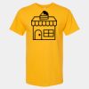 Men's Gold Soft Touch T-Shirt Thumbnail