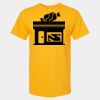 Men's Gold Soft Touch T-Shirt Thumbnail