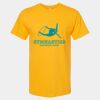 Men's Gold Soft Touch T-Shirt Thumbnail
