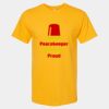 Men's Gold Soft Touch T-Shirt Thumbnail