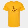Men's Gold Soft Touch T-Shirt Thumbnail