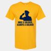 Men's Gold Soft Touch T-Shirt Thumbnail