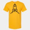 Men's Gold Soft Touch T-Shirt Thumbnail