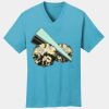 PC54V - Best Value 100% Cotton V-Neck Tee Thumbnail