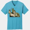 PC54V - Best Value 100% Cotton V-Neck Tee Thumbnail