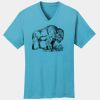 PC54V - Best Value 100% Cotton V-Neck Tee Thumbnail