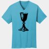 PC54V - Best Value 100% Cotton V-Neck Tee Thumbnail