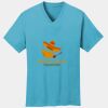 PC54V - Best Value 100% Cotton V-Neck Tee Thumbnail