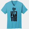 PC54V - Best Value 100% Cotton V-Neck Tee Thumbnail